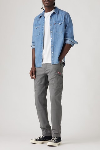 Pantaloni cargo - Grigio