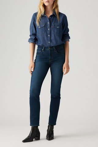 Jeans straight - Blu scuro