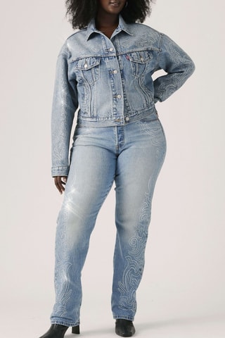 Jeans 501® Curve Western - Celeste