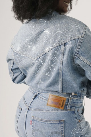 Jeans 501® Curve Western - Celeste