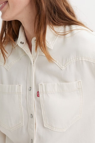 Giacca in jeans - Bianco