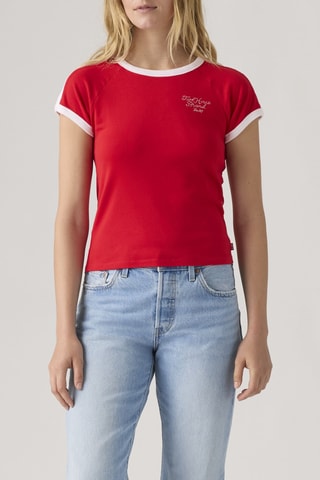 Crop top - Rosso