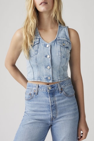 Crop top - Celeste