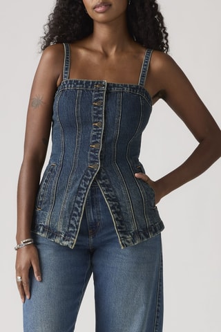 Bustier - Blu