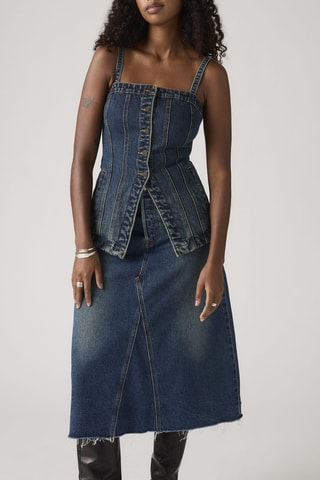 Bustier - Blu