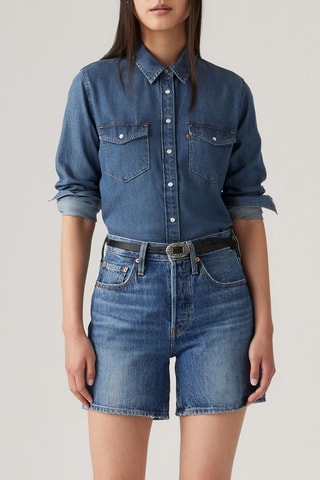 Camicia in jeans - Blu