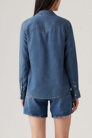 Camicia in jeans - Blu