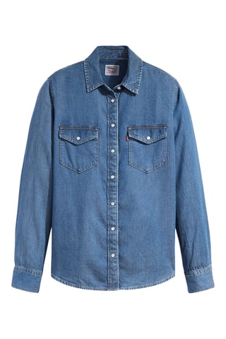 Camicia in jeans - Blu