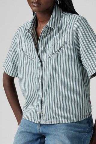 Camicia in jeans - Blu scuro