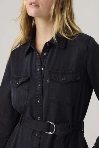 Abito a camicia - Nero