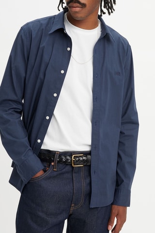 Chemise slim - Bleu