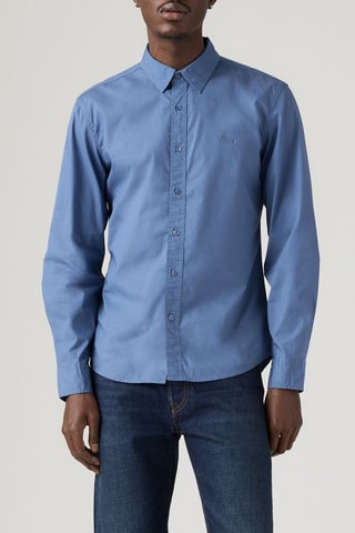 Chemise slim - Bleu