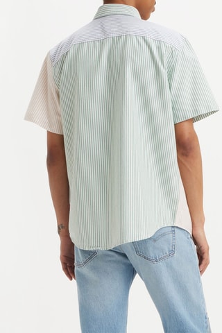 Chemise - Blanc et beige