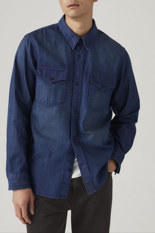 Chemise relaxed - Bleu