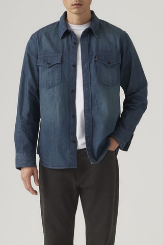 Chemise relaxed - Bleu