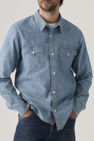Chemise relaxed - Ciel