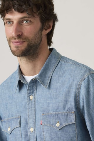 Chemise relaxed - Ciel
