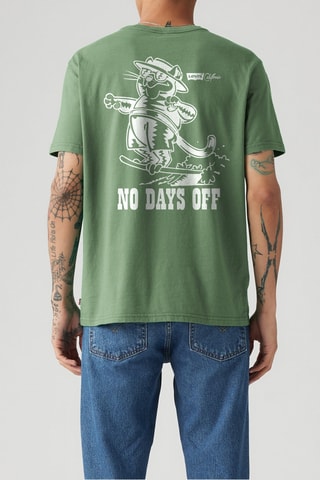 T-shirt relaxed - Vert