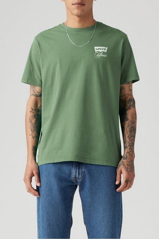 T-shirt relaxed - Vert