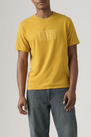 T-shirt relaxed - Jaune