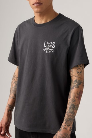 T-shirt relaxed - Anthracite