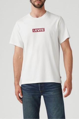 T-shirt relaxed - Blanc