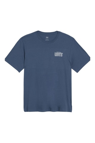 T-shirt relaxed - Bleu marine