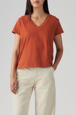 T-shirt - Rosso mattone