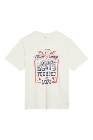 T-shirt relaxed - Écru