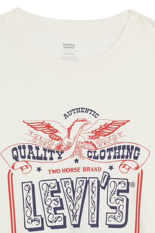 T-shirt relaxed - Écru