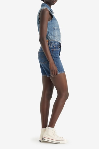Shorts in jeans 501® Mid Thigh - Blu