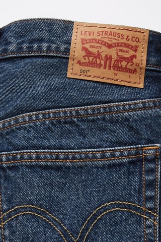 Shorts in jeans 501® Mid Thigh - Blu