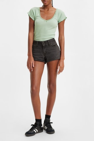 Shorts in jeans - Nero