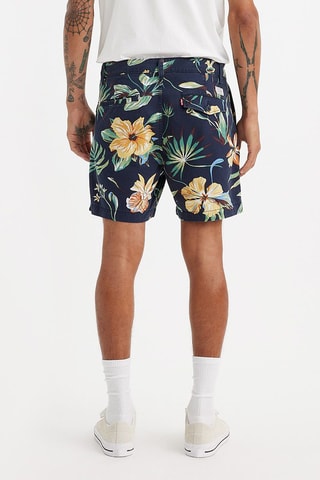 Shorts - Navy e giallo