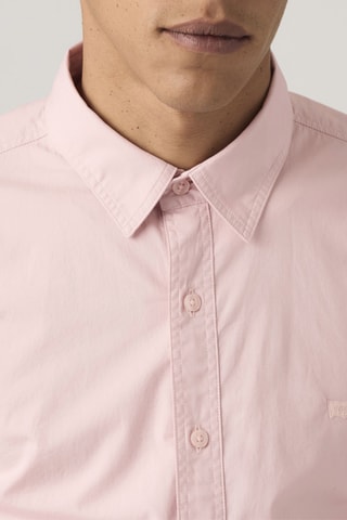 Chemise slim LS Battery - Rose
