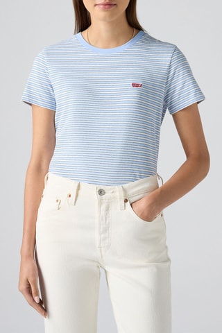 T-shirt LS Perfect - Celeste