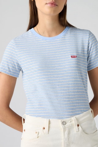 T-shirt LS Perfect - Celeste