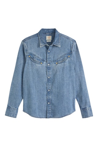 Chemise Smiley - Indigo