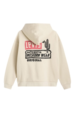 Felpa con cappuccio LSE Graphic - Beige
