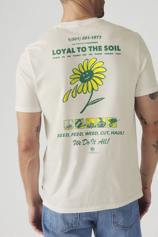 T-shirt relaxed - Blanc