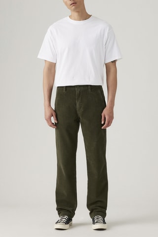 Pantaloni chino - Verde kaki