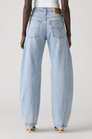 Jeans wide legs - Indaco