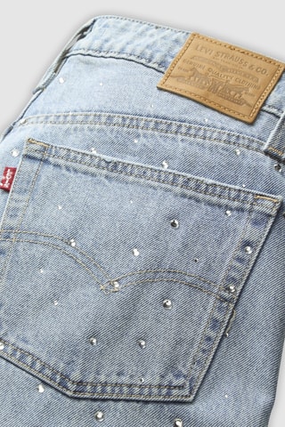 Jeans wide legs - Indaco