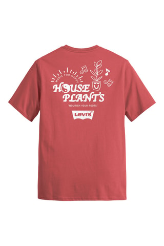 T-shirt relaxed - Rouge