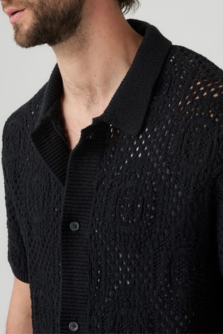 Chemise Camp - Noir