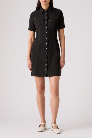 Abito a camicia Rinoa - Nero