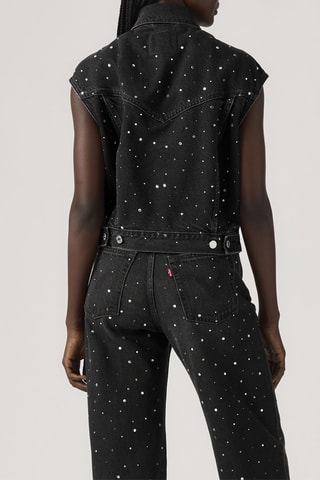Cardigan senza maniche Trcuker - Nero