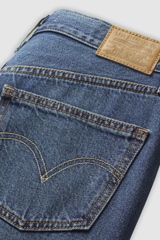 Gonna midi taglio dritto a vita alta Review - Denim