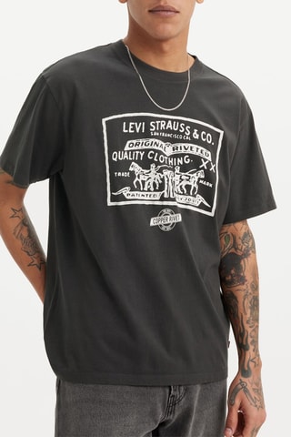 T-shirt Vintage - Noir