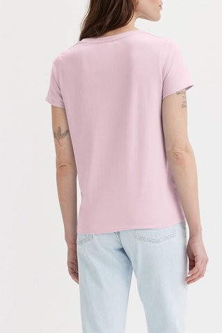2 t-shirt Vneck - Nero e rosa chiaro
